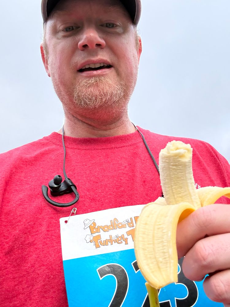 Post run banana