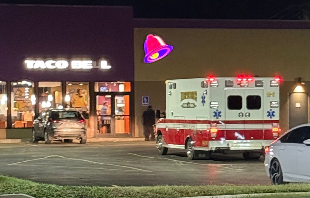 Ambulance at the Taco Bell