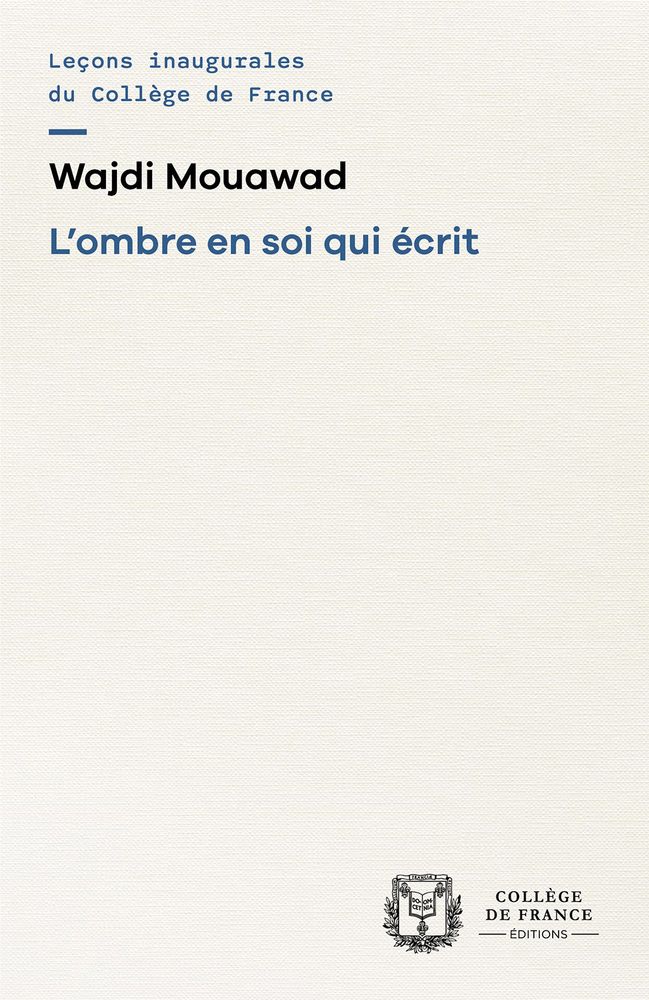Première de couverture du livre.