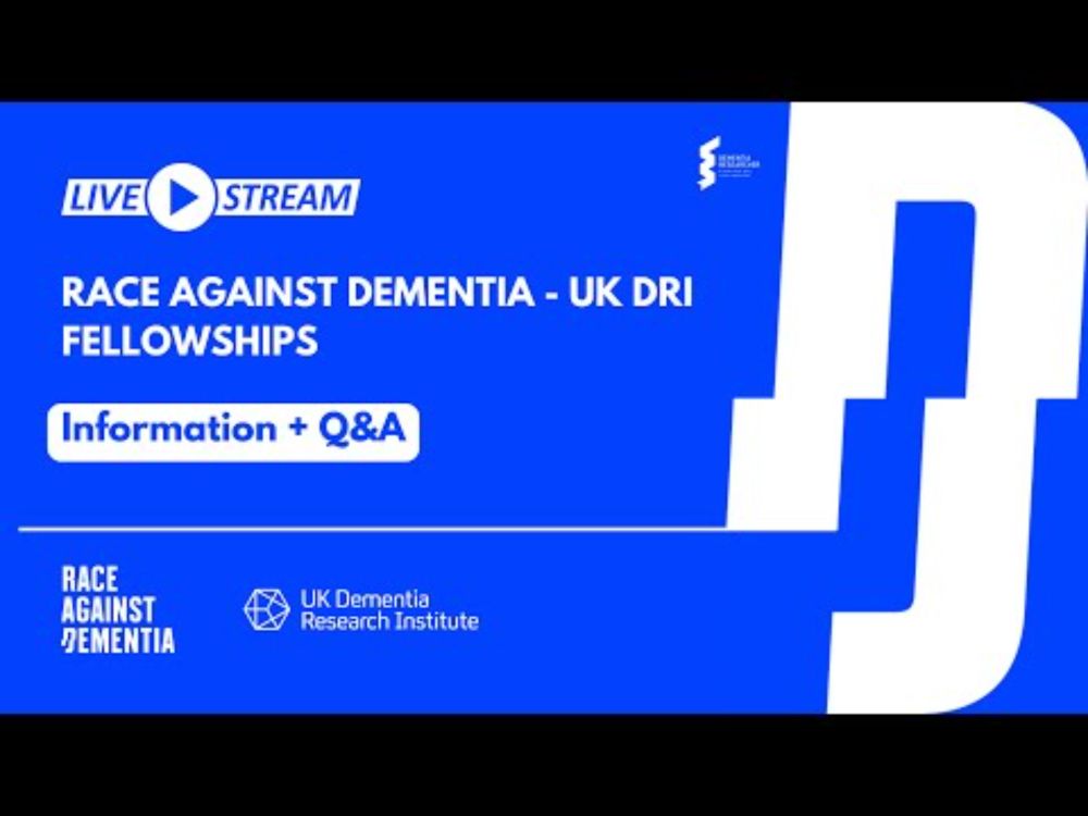 Race Against Dementia & UK DRI AI Fellowship Information 2025