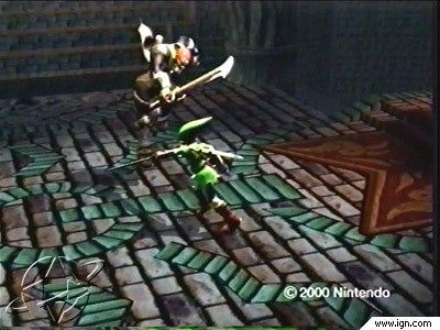 The e3 tech demo for GameCube Zelda 