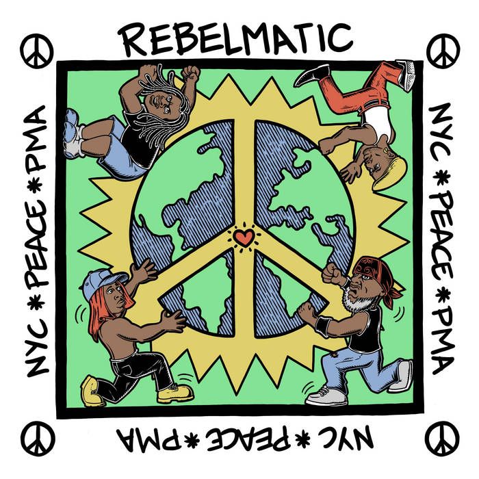 Cover of the Rebelmatic single "Peace"