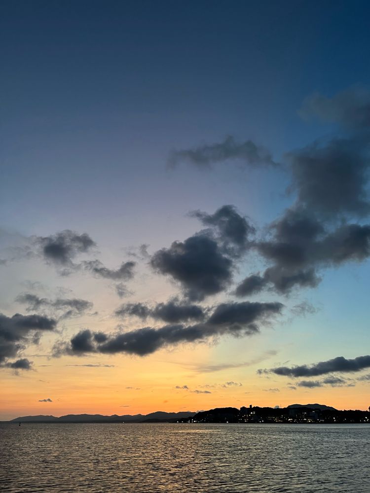 宍道湖の夕焼け②