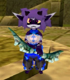 A screenshot of my imp character in Atlyss