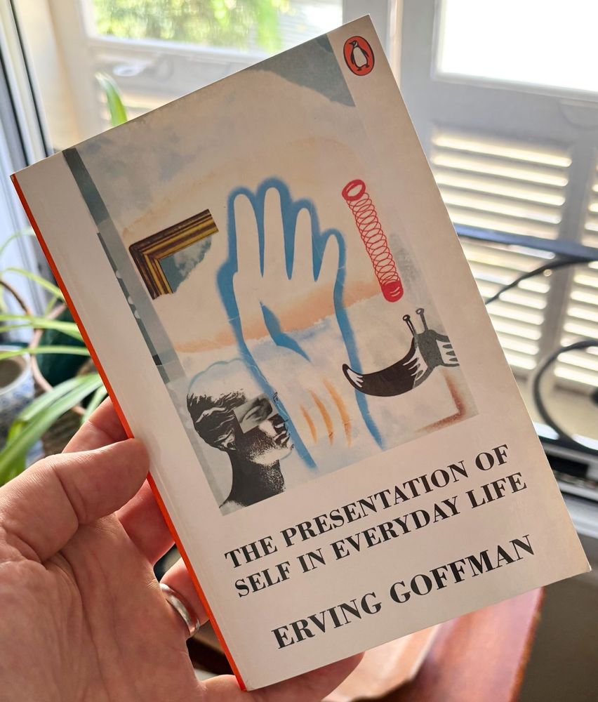 The Presentation of the Self in Everyday Life by Erving Goffman for the Tuesday Book Club from P-Wave Press.