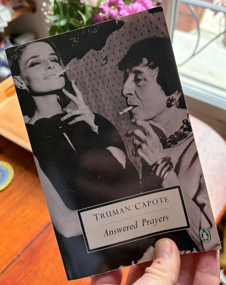 Answered Prayers by Truman Capote for the Tuesday Book Club from P-Wave Press