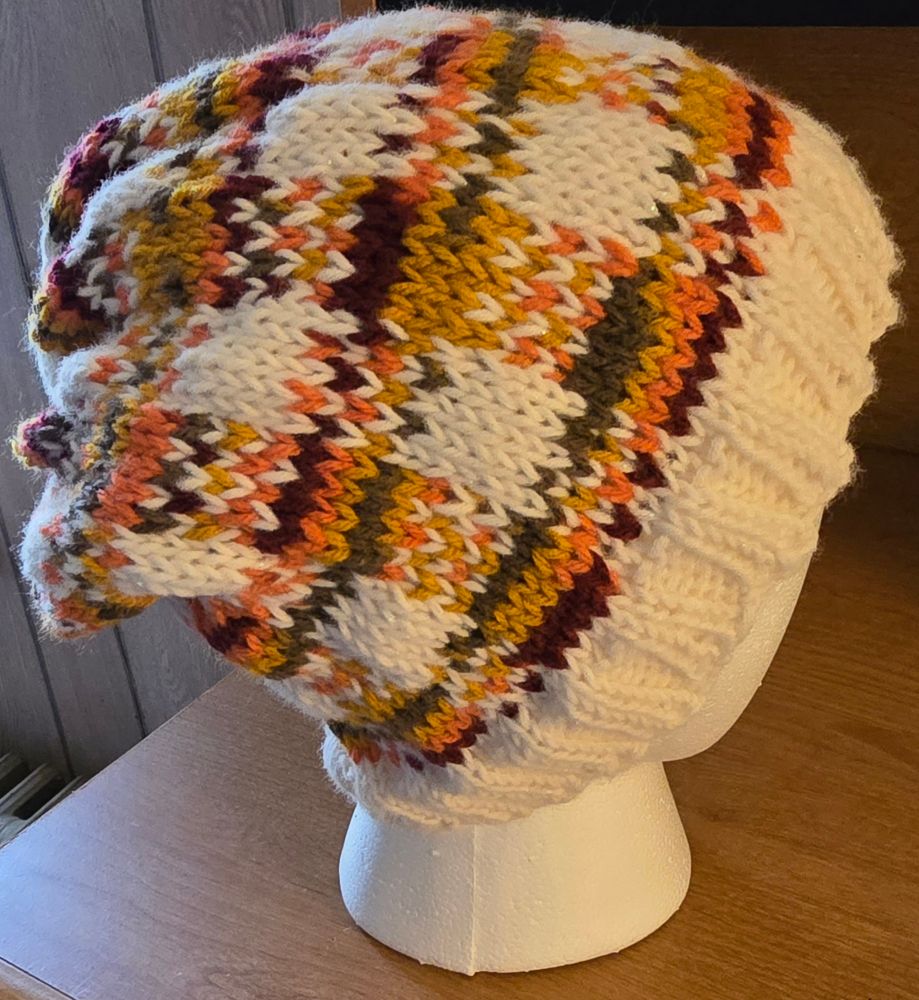 The cutest fall plaid hat ive maybe ever made 