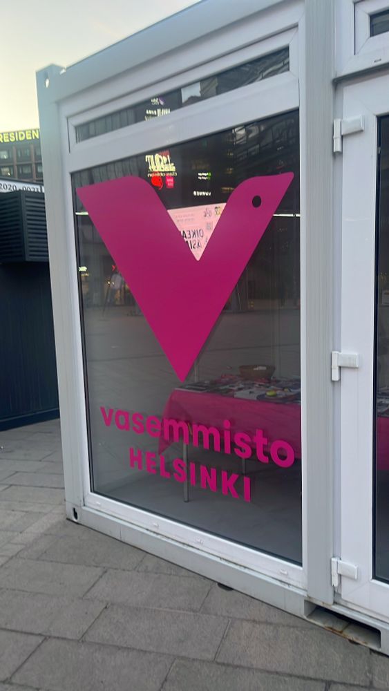 Vasemmistoliiton vaalikontti.