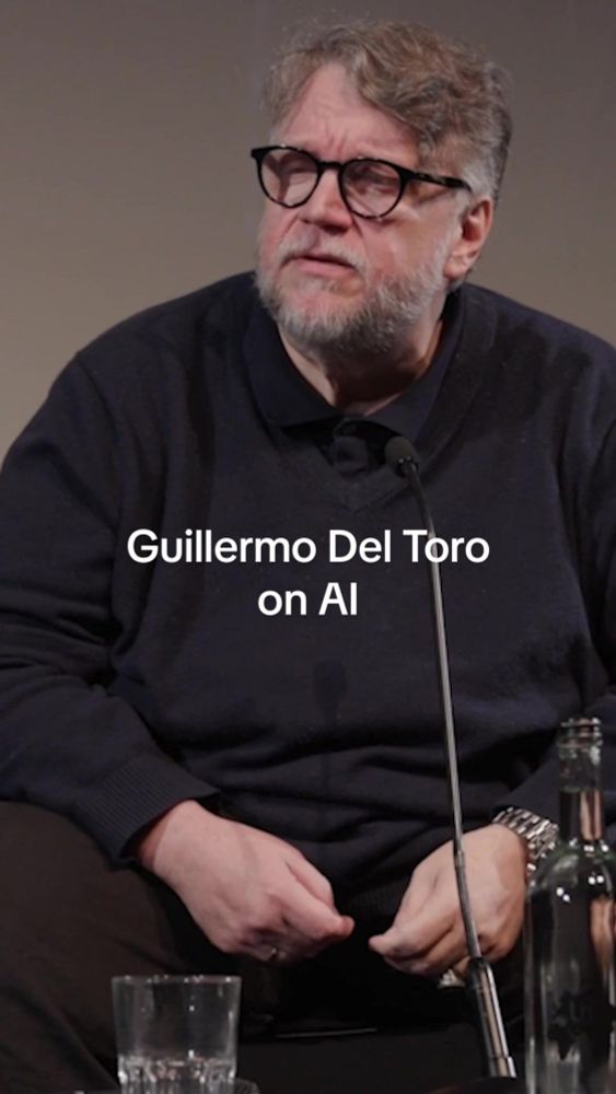 Guillermo Del Toro on AI and the value of art. #bfi #bfisouthbank 