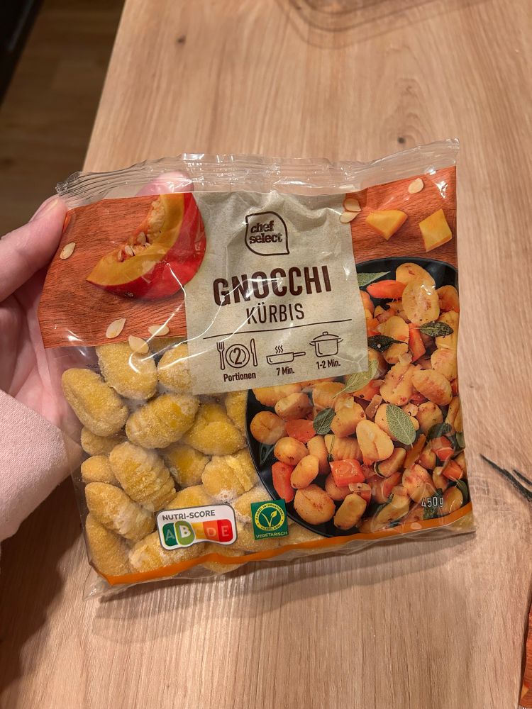 Gnocchi Kürbis von chef select 
