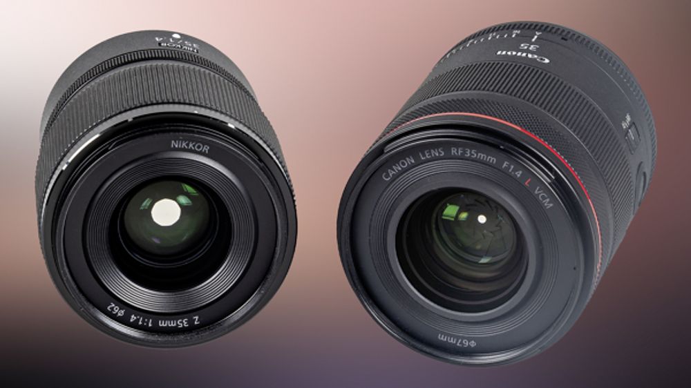 heise+ | 35-mm-Festbrennweiten Objektive von Canon und Nikon im Test