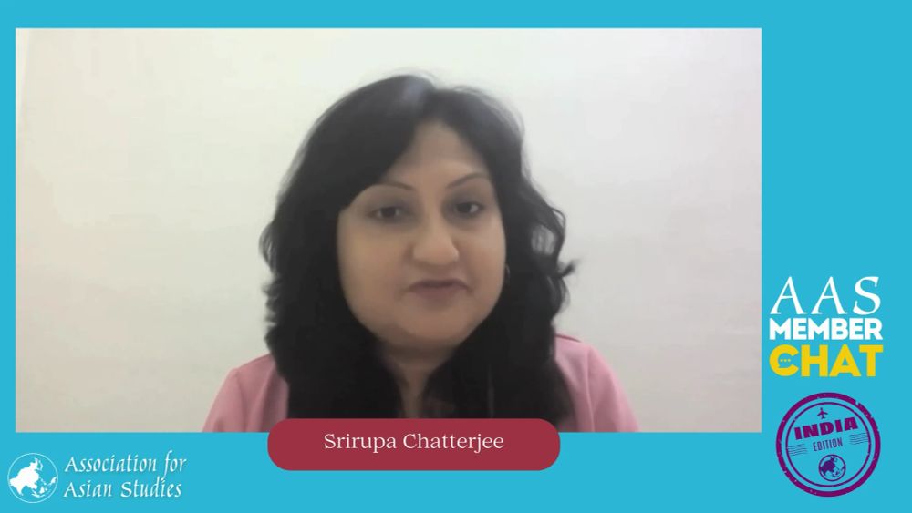 AAS Member Chat: Srirupa Chatterjee