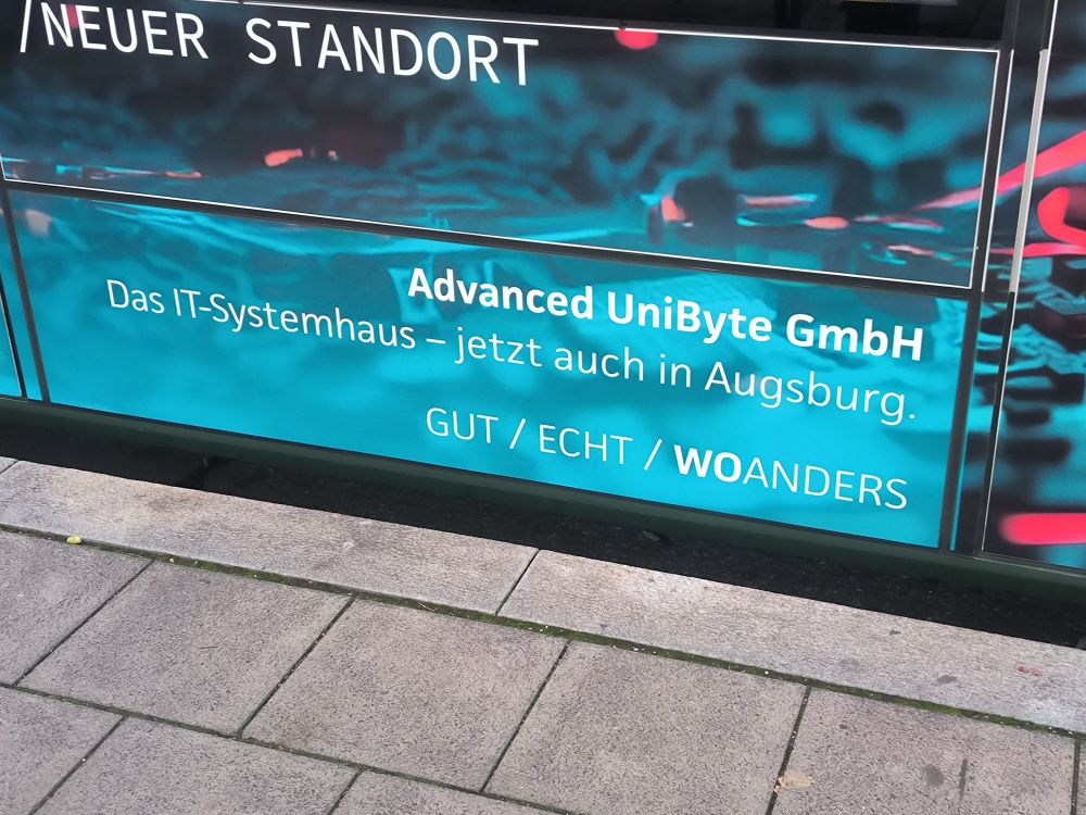 It Dienstleister, Spruch: gut/echt/woanders