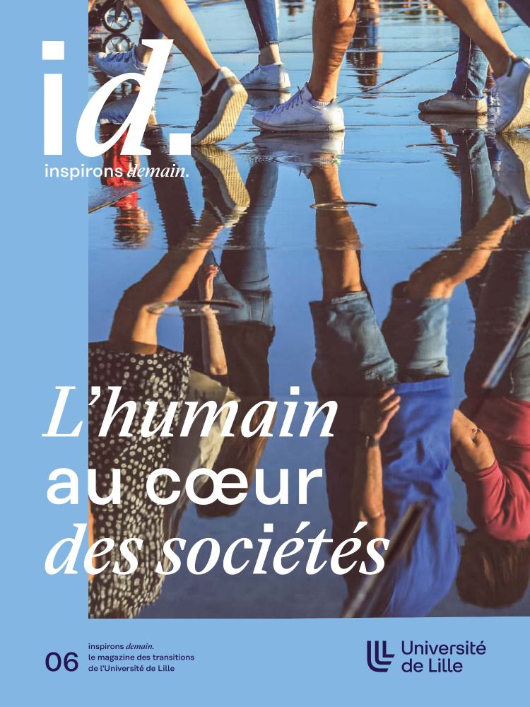 Couverture du 6e numéro du magazine Inspirons Demain : "L’humain au cœur des sociétés"