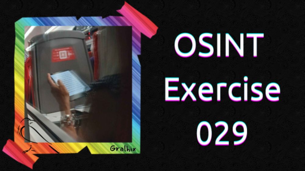 OSINT Exercise #029