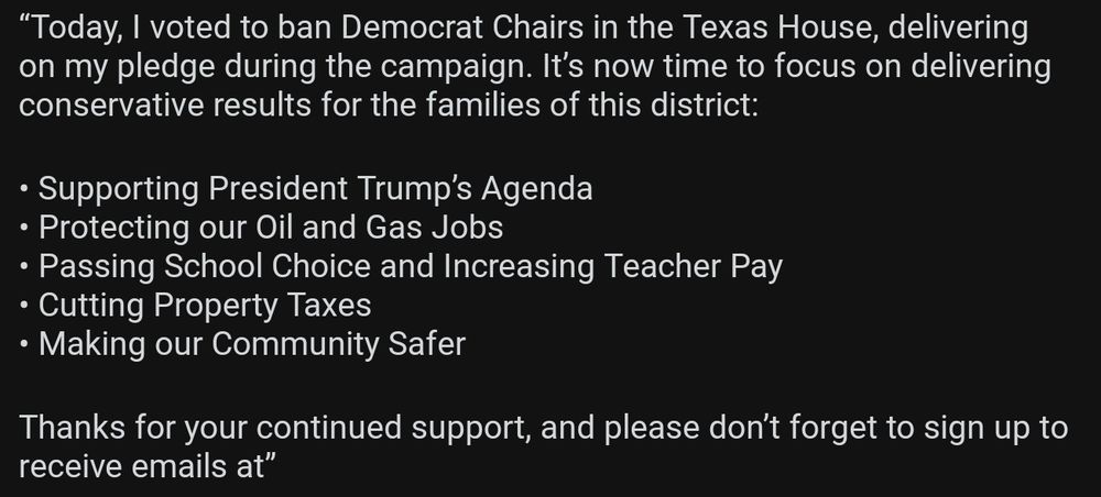 John McQueeney fundraising text