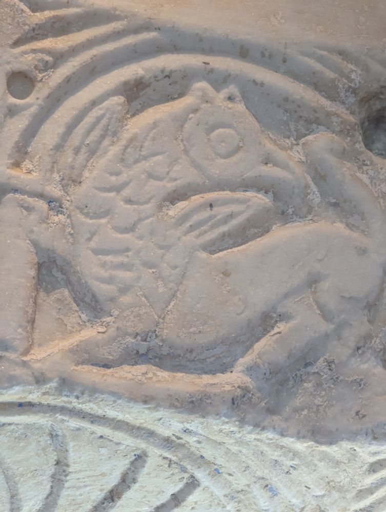 A little critter looks over its shoulder. Is it a flying horse? Maybe a hippalectron?
