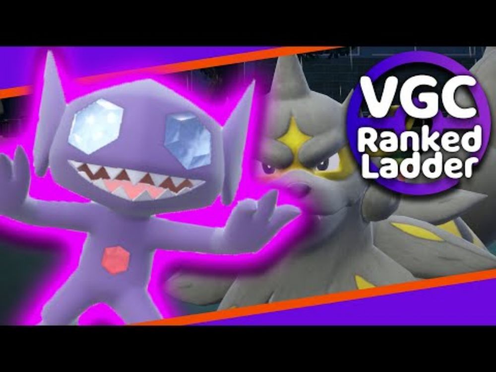 Pokemon Scarlet & Violet Regulation H VGC - Sableye LEADS THE WAY