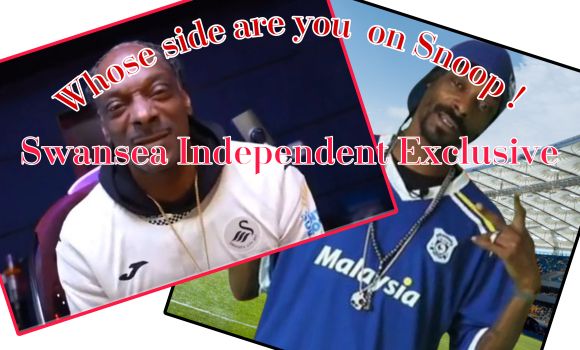 Snoop Dogg : Is this a paid publicity stunt or genuine ? Cardiff City too  - Swansea City News