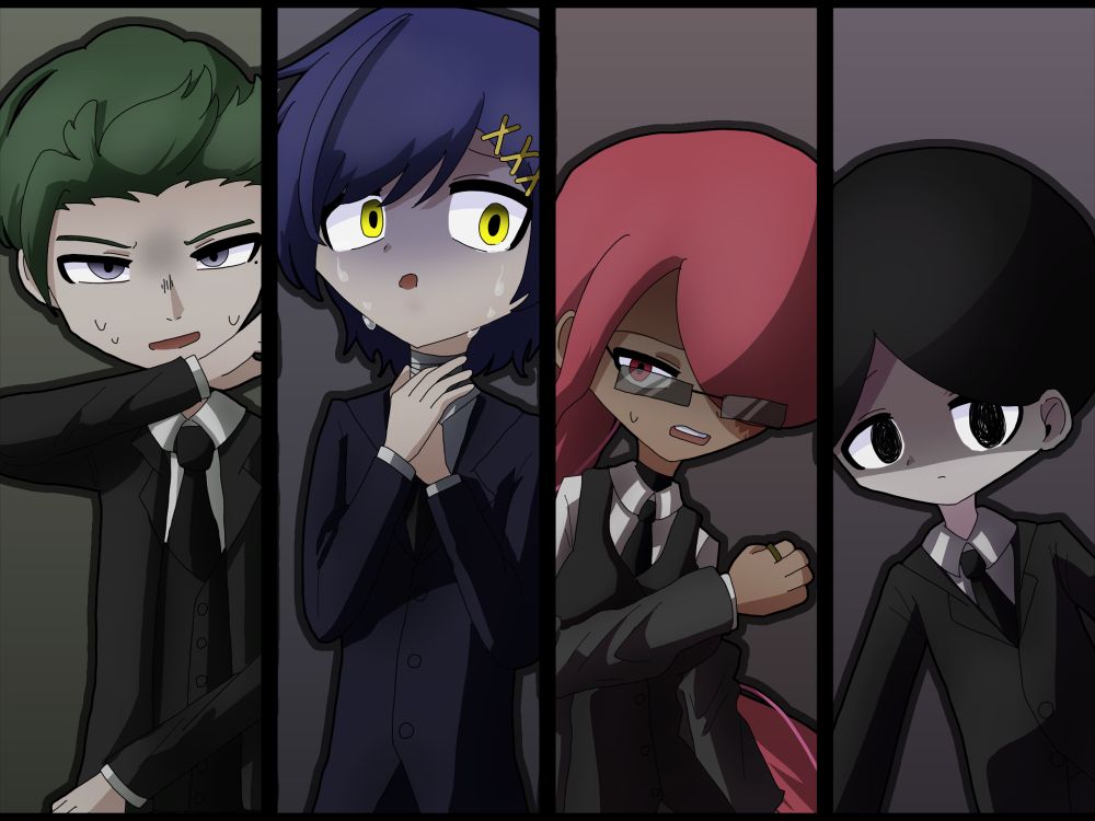 HO1.佐々木貴徳(1番左の人)(PL Rena)
HO2.鈴鹿 天音(左から2番目の人)(PLアガ)
HO3.騎恭 江美子(右から2番目の人)(PLじゅみみこ)
HO4.新名 慎(1番右の人)(PL米糖)