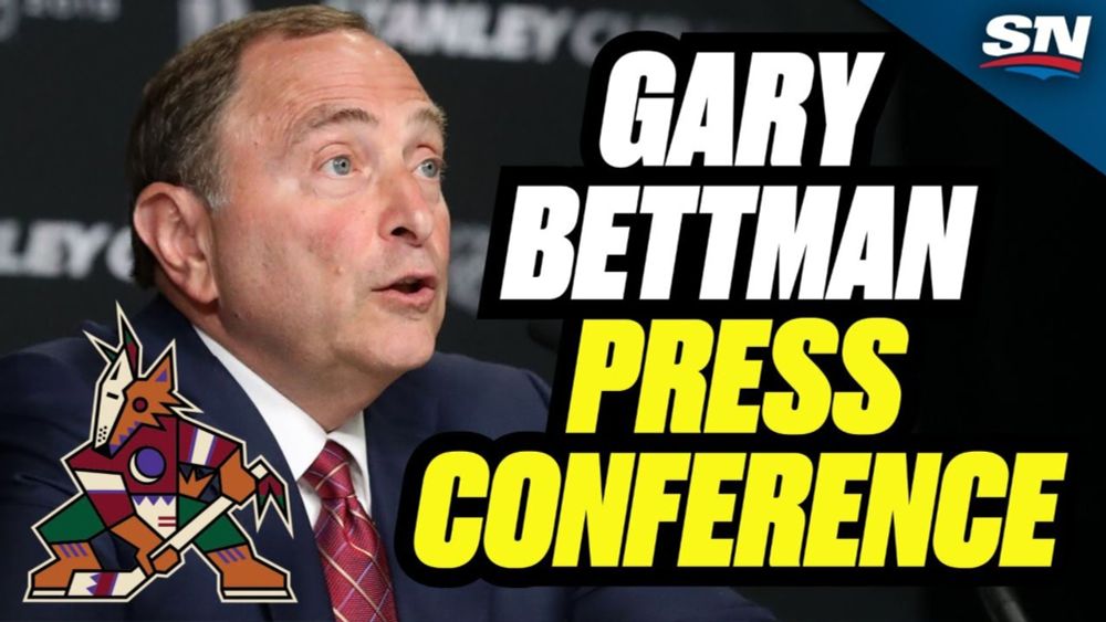 The Future Of Hockey In Arizona | FULL Gary Bettman And Alex Meruelo Press Conference