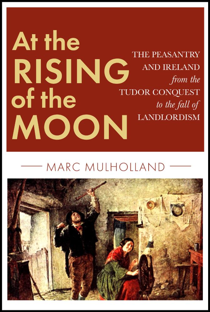 cover design of 'At the Rising of the Moon', by Marc Mulholland