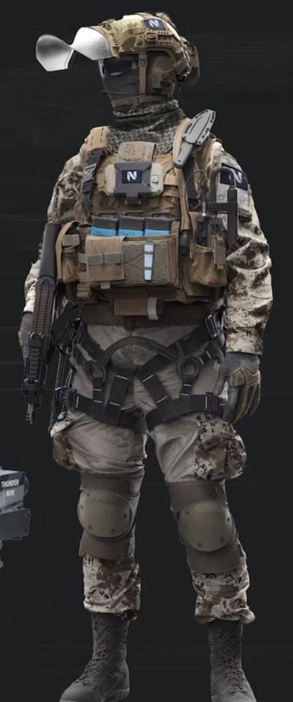 Sick ass Battlefield 2042 themed skin that'll be in 6 (it's the final reward in a battle pass in 2042 so the price is this plus the like thirty tiers I had before it)