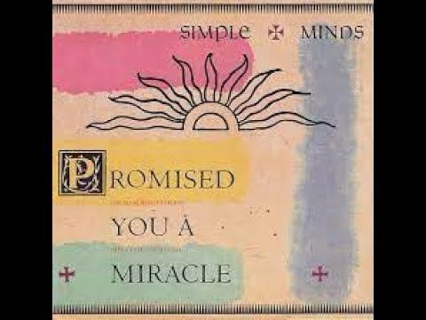 Simple Minds Promised You A Miracle Lyrics