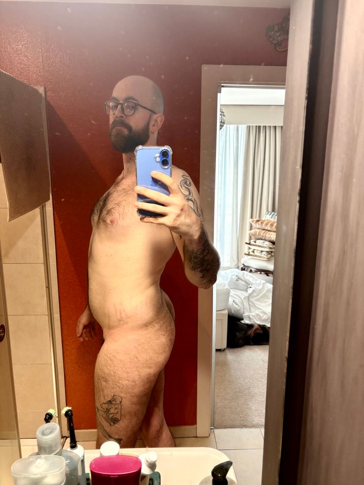 Naked person