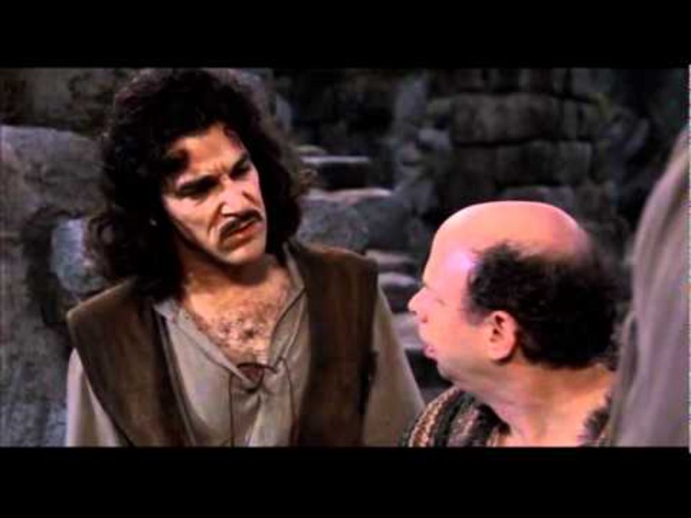 Every inconceivable from The Princess Bride