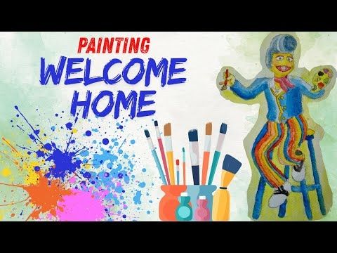 Painting Welcome Home