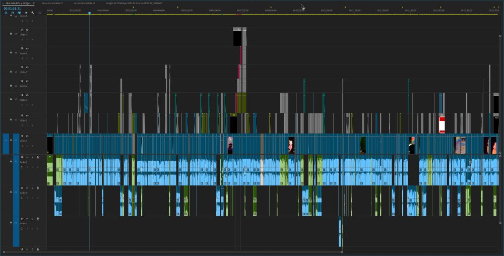 se me ha crasheado el premiere tres veces durante la edición de este video.