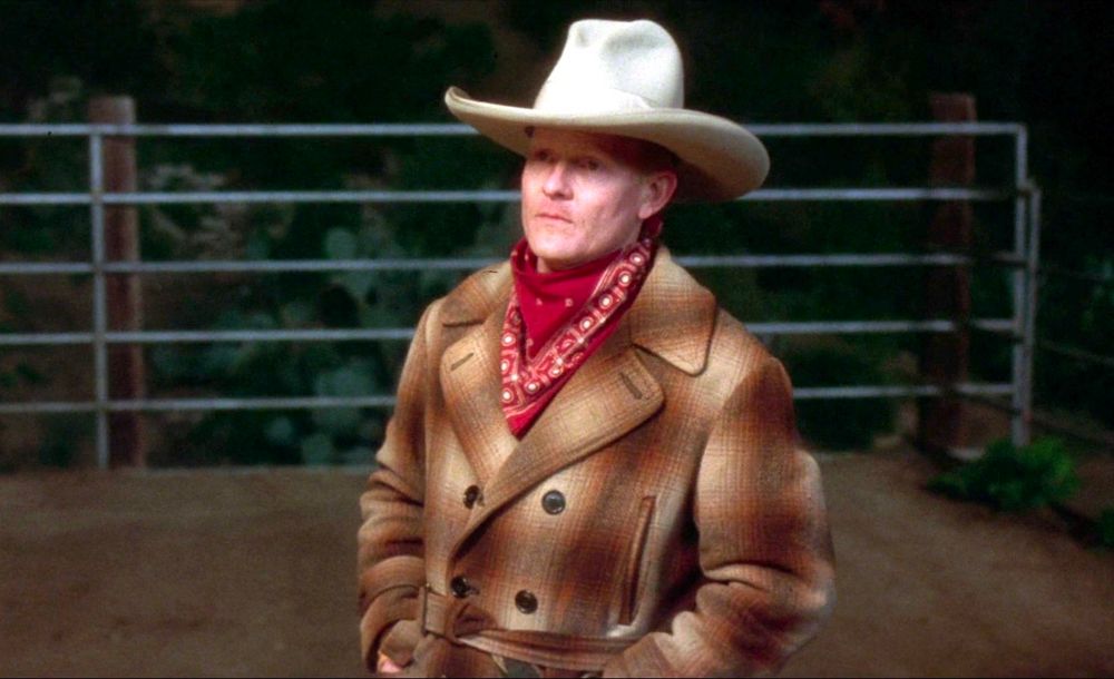 Monty Montgomery as the Cowboy in the movie Mulholland Drive (2001)