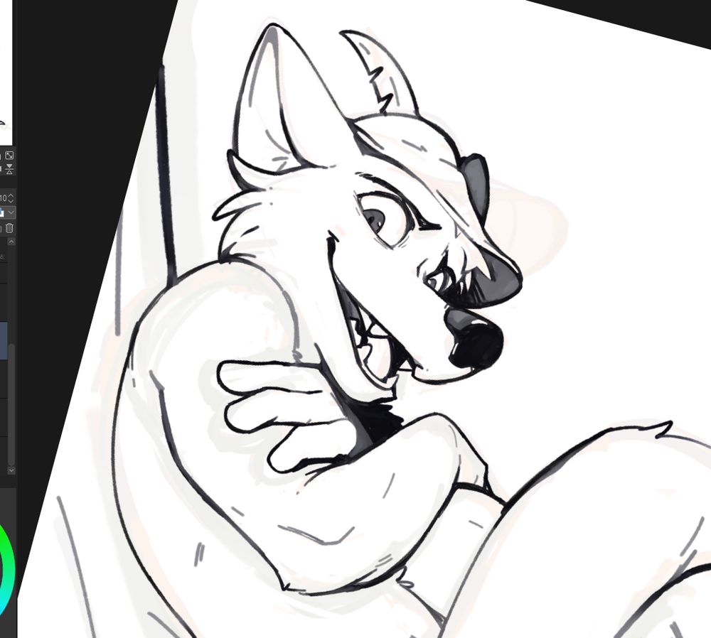 cropped wip of robin hood smiling and covering his nips like a coquettish 1800's lady