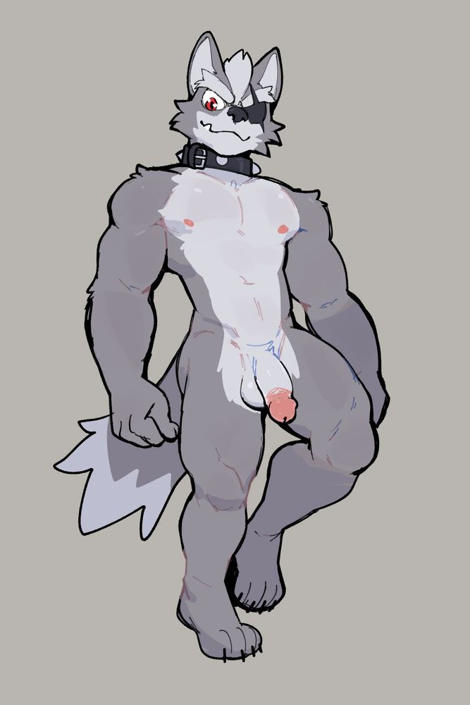 NUDE MUSCULAR WOLF ODONNELL