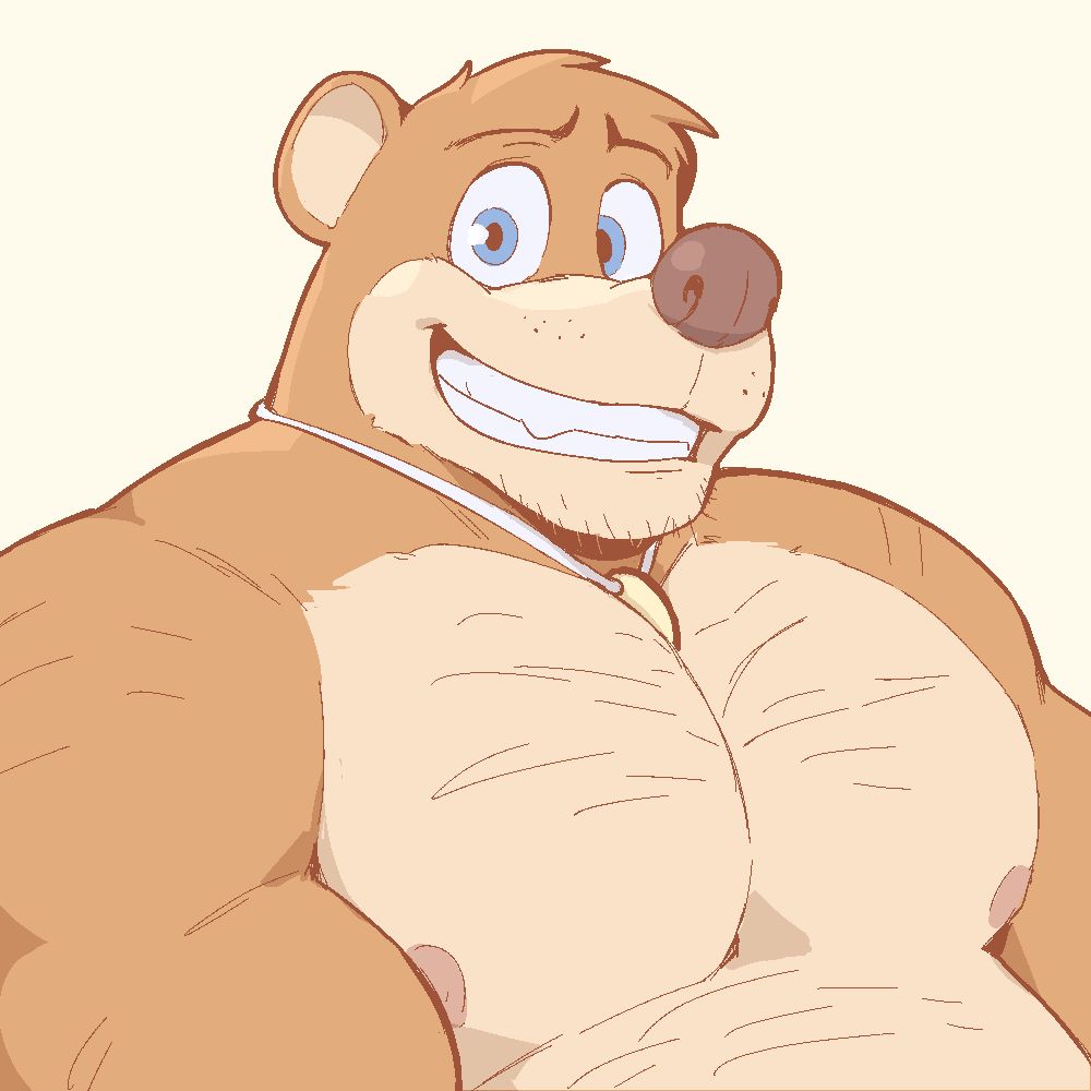 banjo profile pic its his headshot and also hairy, fat chest