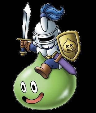 Art of the Dragon Quest monster, Slime Knight. 
