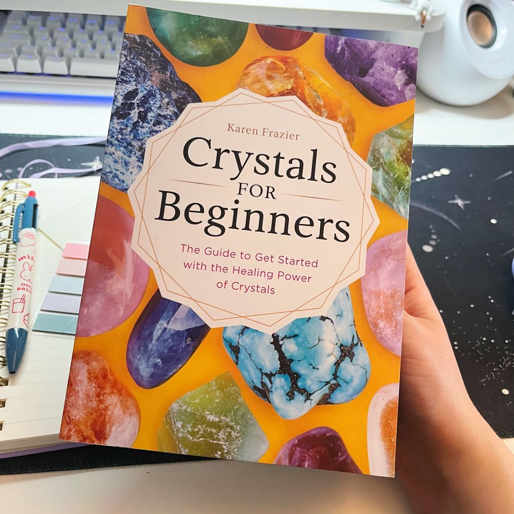 crystals for beginners (karen frazier) book 