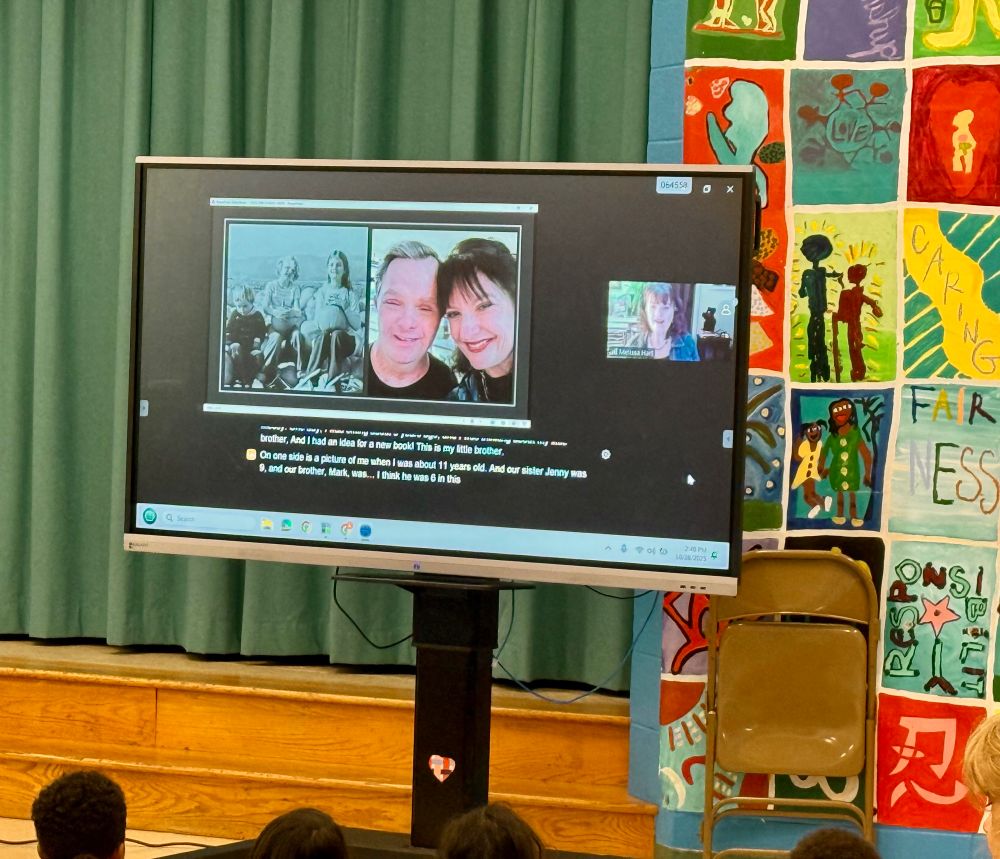 Virtual author visit with author Melissa Hart