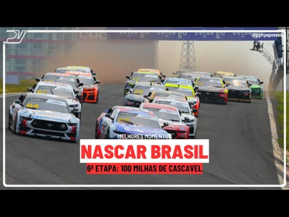 MELHORES MOMENTOS - NASCAR Brasil - 6ª etapa: 100 milhas de Cascavel