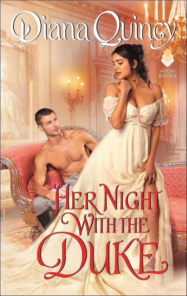 Book cover: Diana Quincy's HER NIGHT WITH THE DUKE