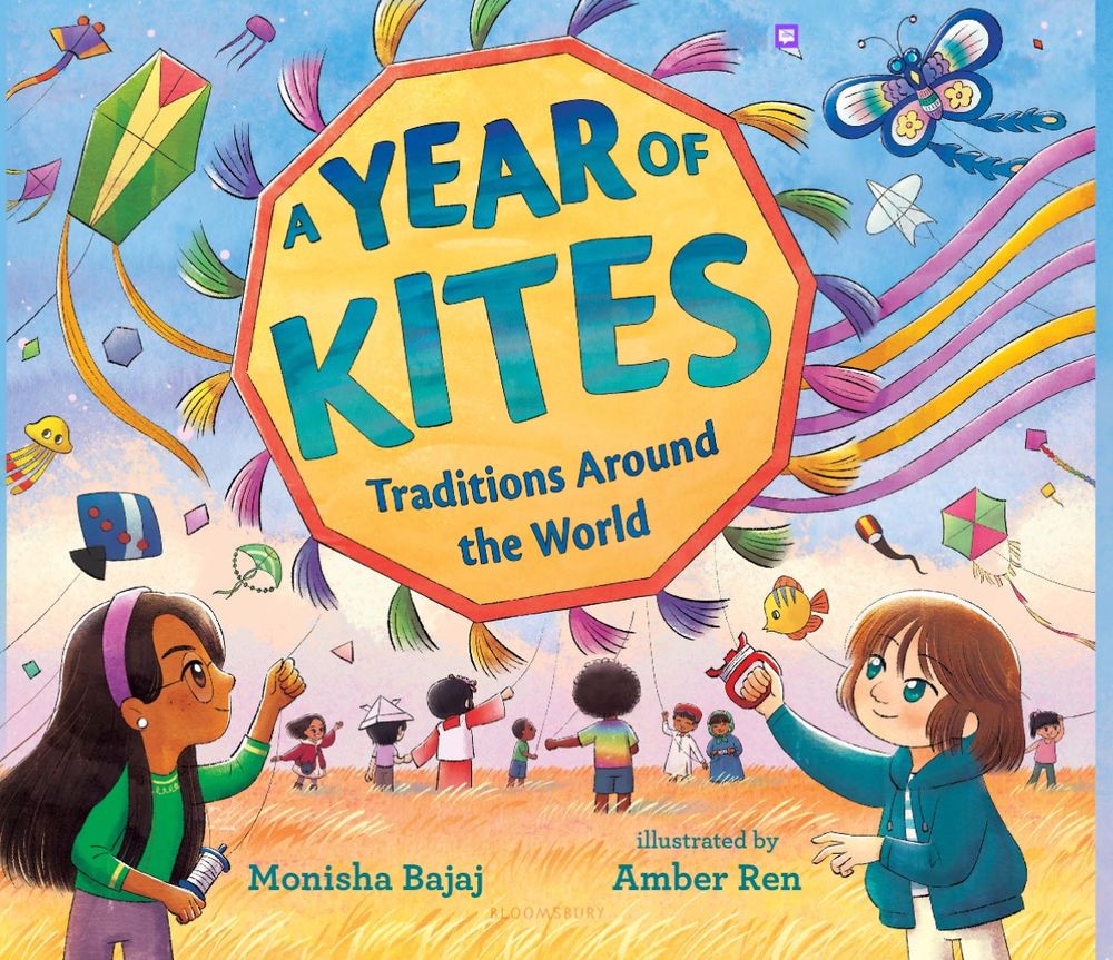 Cover of the picture book “a year of kites”