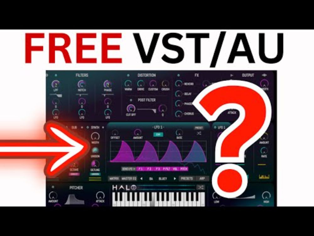 FREE VST AU SYNTH HALO 2 LITE