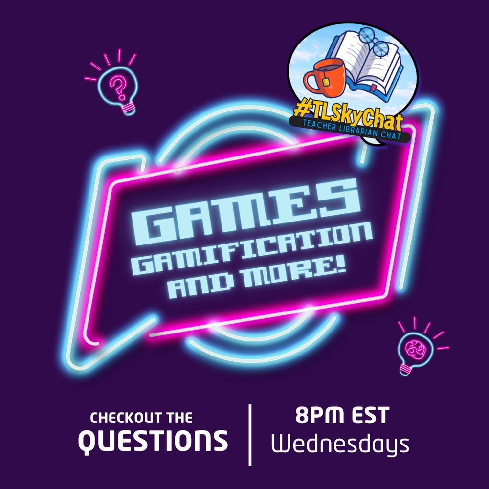 Questions
Games
Gamification
and More!
Checkout the
Wednesdays
8PM EST