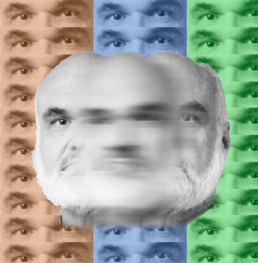 Blurry image of Gordon Todd Skinner, the government operative and psychonaut.