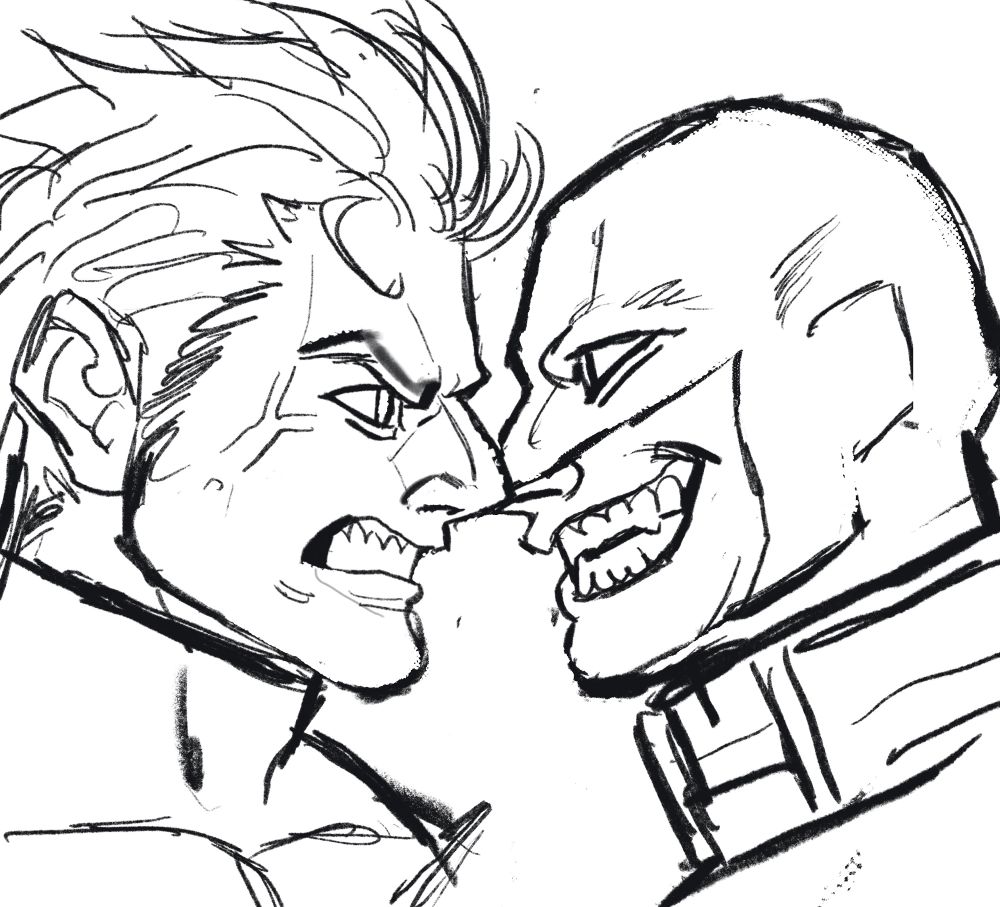 STARMAN and GODEATER face to face