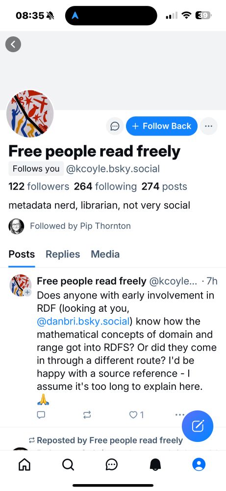 Screenshot of user profile clarifying that.