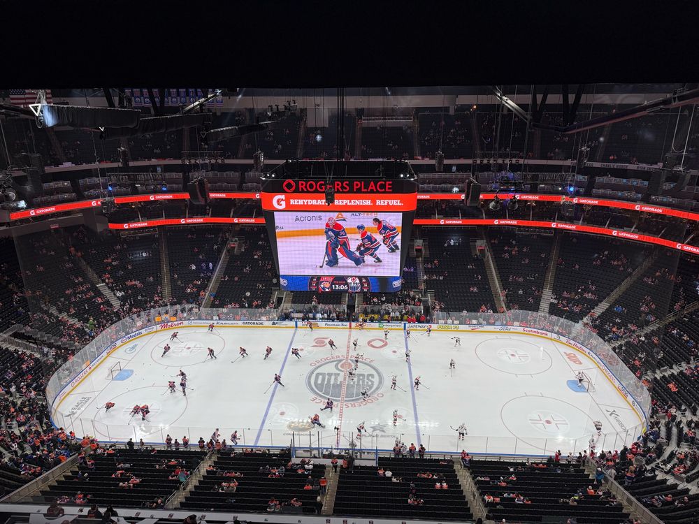 View of rink