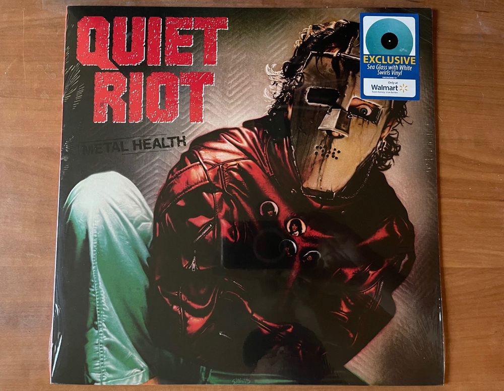 My still sealed vinyl copy of Quiet Riot's Metal Health album.