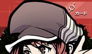 A screenshot from "The World Ends with You", it's of the sprite of Shiki Misaki but cropped to show mainly just her hat.
